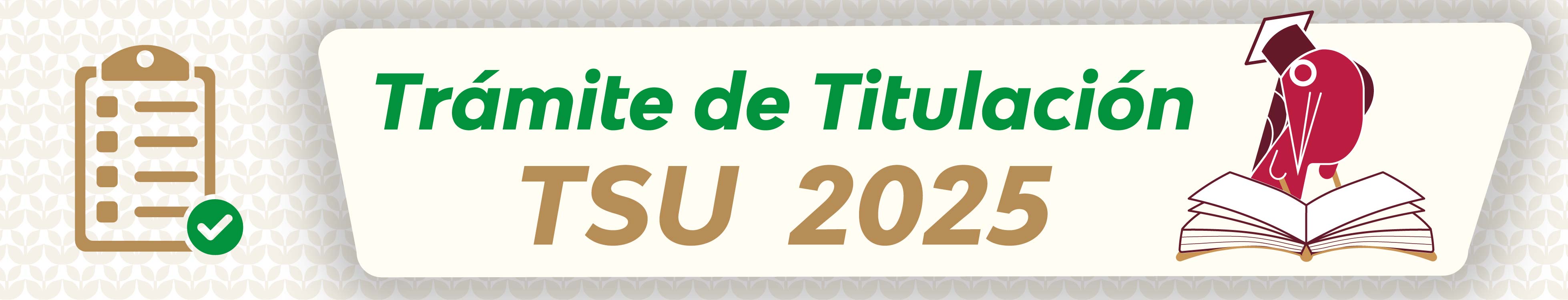titulación 2025 TSU